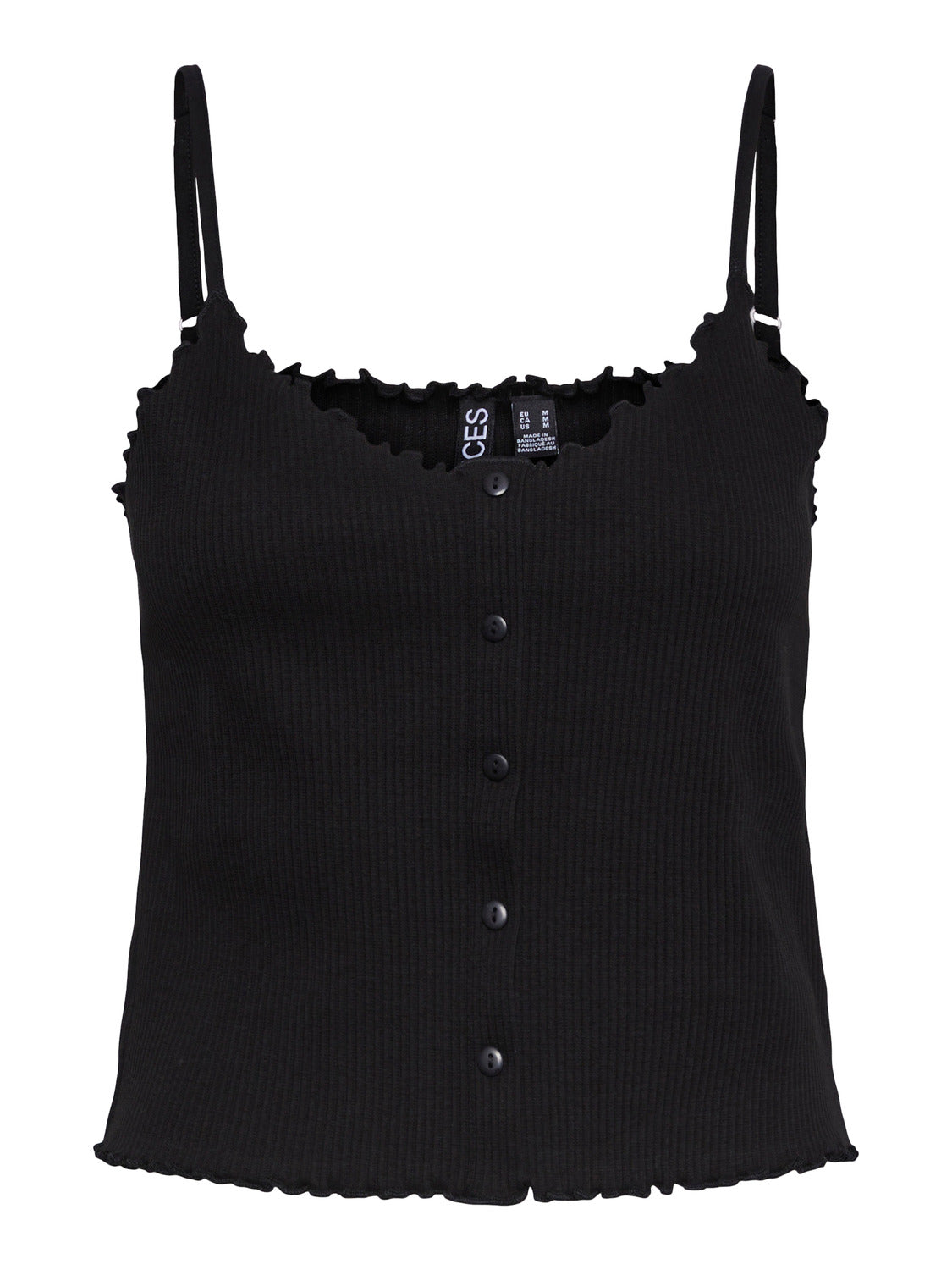 PCNUKISA T-Shirts & Tops - Black